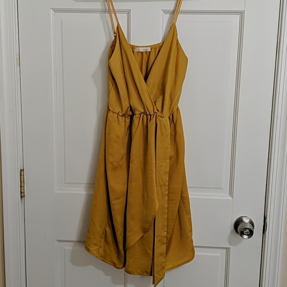 Goldenrod Mini Dress